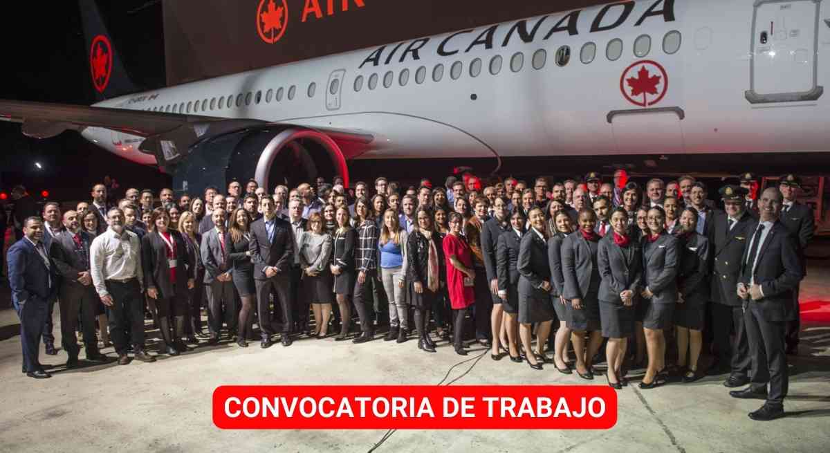 Air Canadá está en busca de operarios que hable español y los sueldos superan los 3500 dólares mensuales