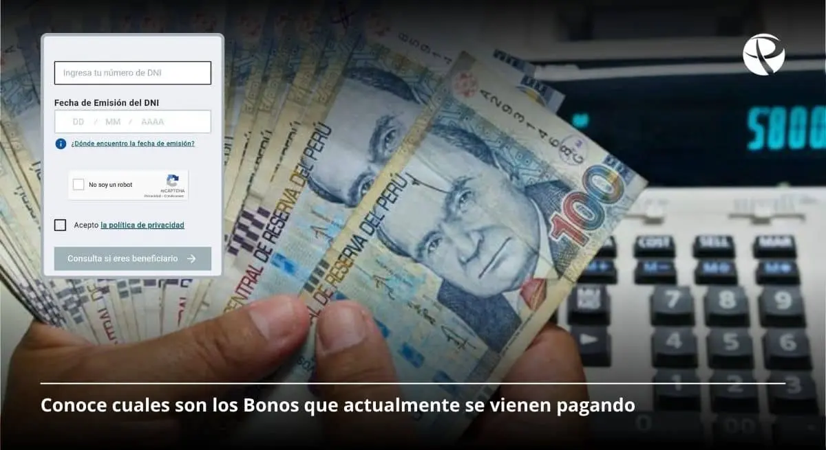 Bonos Perú 2023 Link de pago