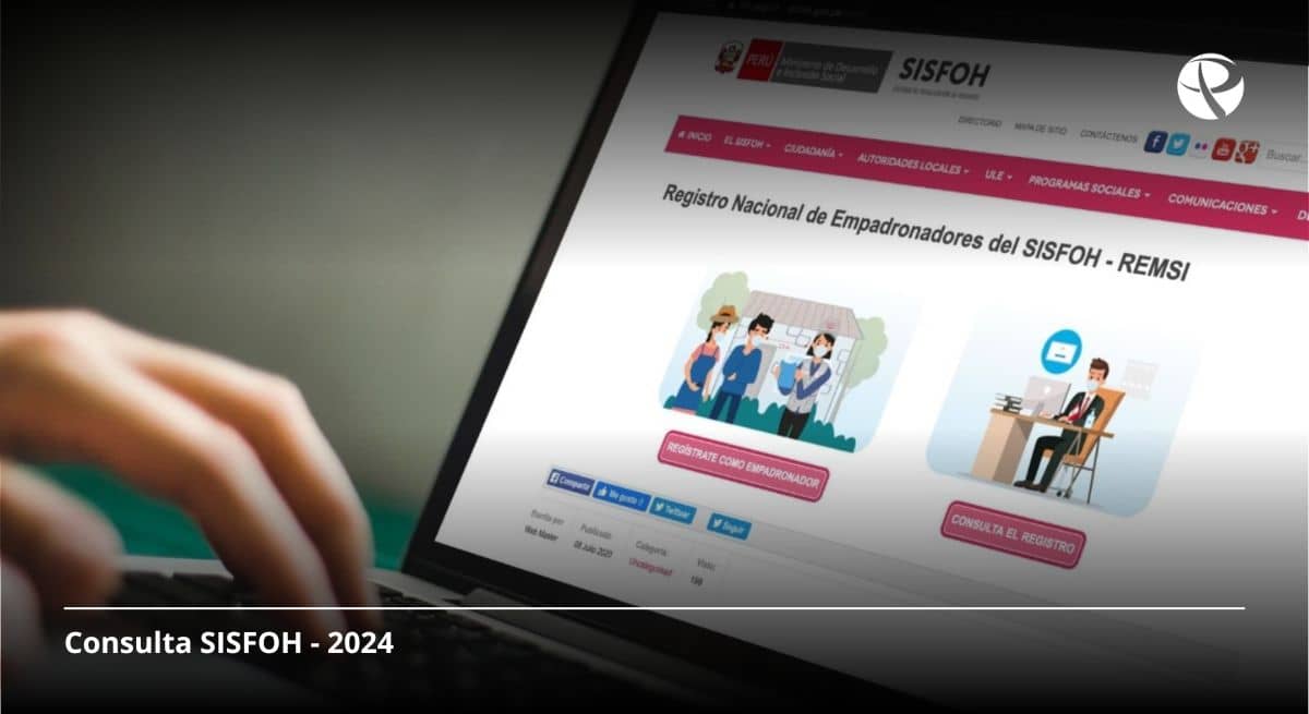 Registro SISFOH 2024 Accede al enlace, consulta tu clasificación socioeconómica mediante tu DNI